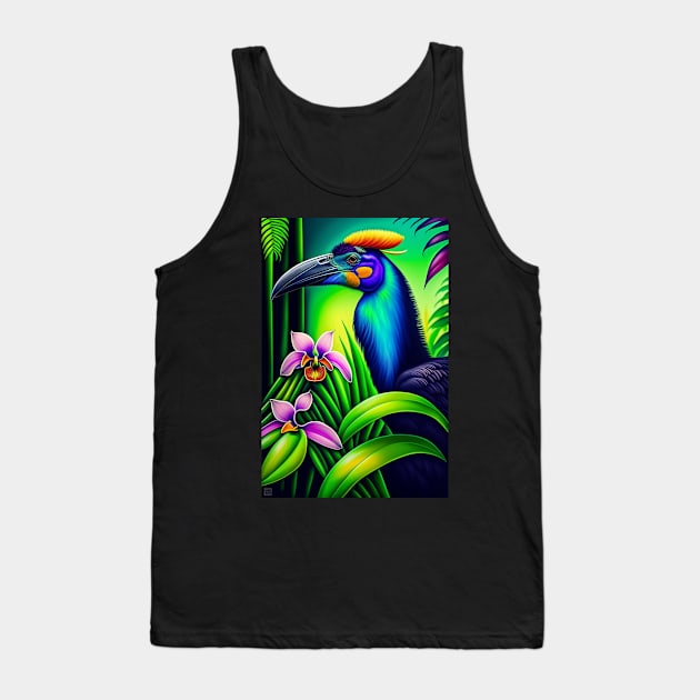 Cassowary Painting Tank Top by ArtShare